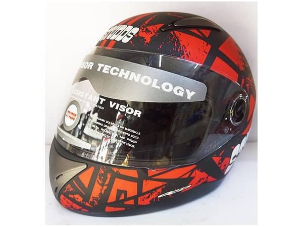 Studd Shifter Double Visor Full Face Motor Cycle Helmet - Bike Helmet