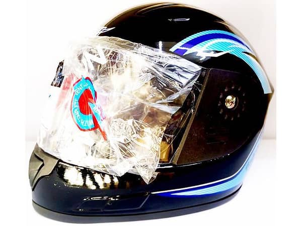 Safe Single Light Full Face Motor Cycle Helmet