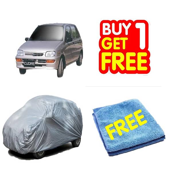 Daihatsu Coure Parachute Top Cover with Complimentary Microfiber Cloth