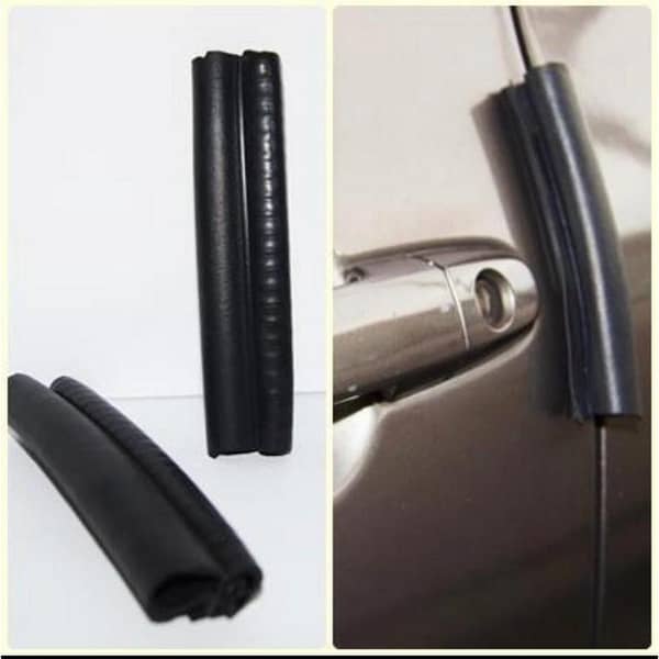 4-Piece Set of Car Rubber Door Edge Protectors