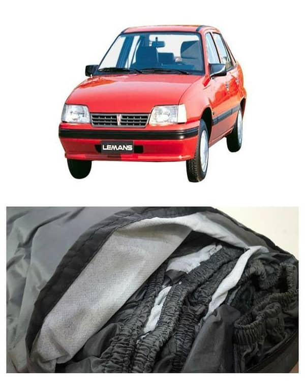 DAEWOO RACER TAFEETA WHITE TOP COVER - 100% WATER AND DEW RESISTANT