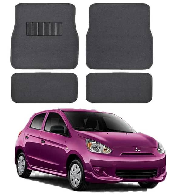 Grey Floor Mats for MITSUBISHI MIRAGE CARET
