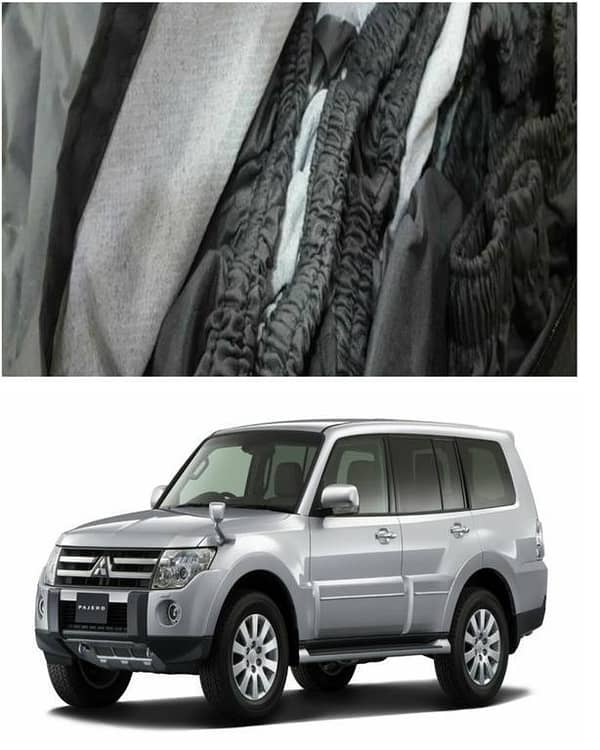 MITSUBIHI PAJERO 5 DOOR TOP COVER IMPORTED TAFEETA WHITE FUZZING  100% WATER AND DEW PROOF