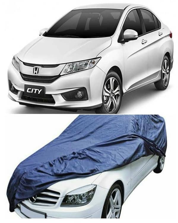 HONDA CITY PVC TOP COVER - 100% WATERPROOF PROTECTION
