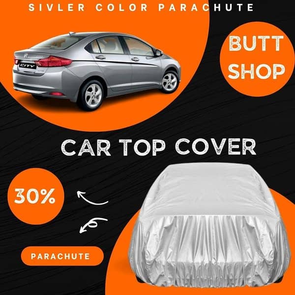 HONDA CITY 2009-2021 Full Body Top Cover - All Weather Resistant Parachute Fabric