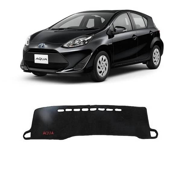 TOYOTA AQUA DASHBOARD MAT/COVER -BLACK