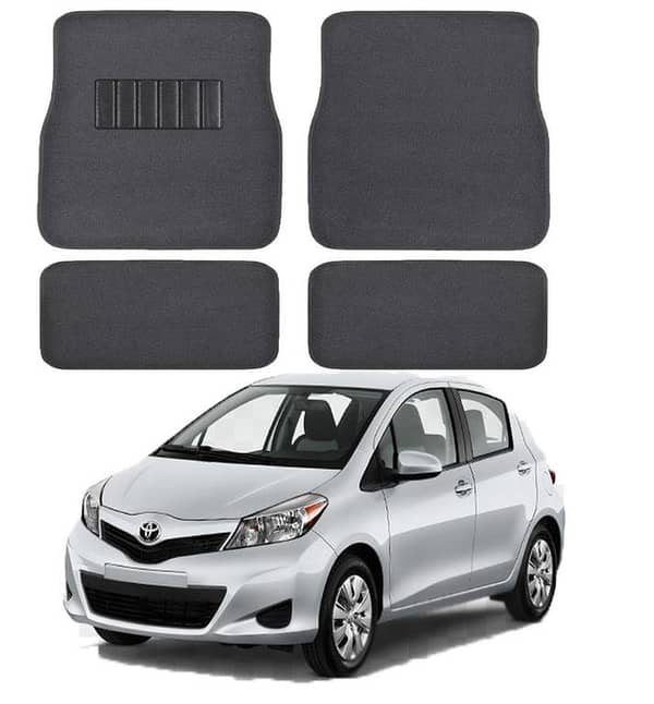 Grey Carpet Floor Mats for TOYOTA VITZ