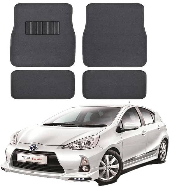 TOYOTA AQUA CARPET FLOOR MATS-GREY