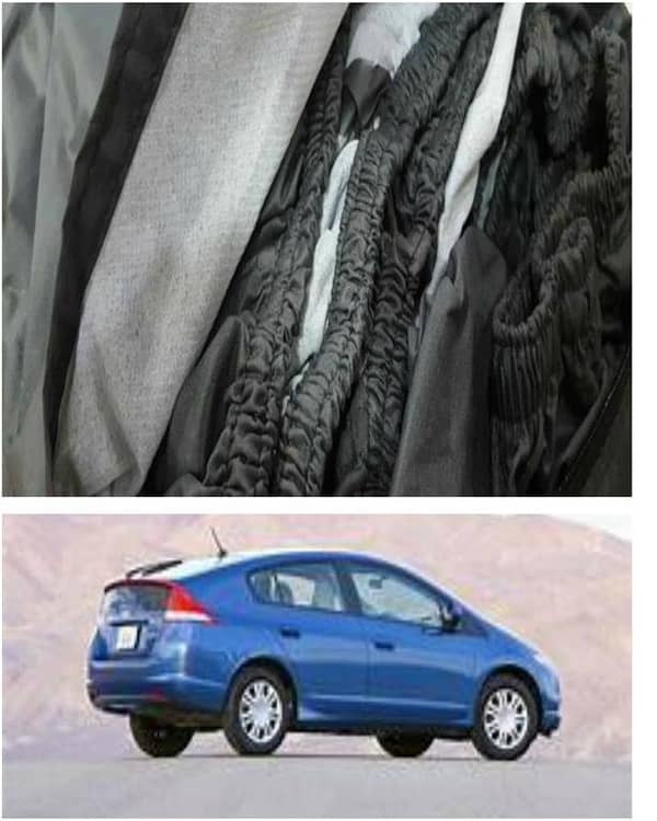 HONDA INSIGHT TOP COVER IMPORTED TAFEETA WHITE FUZZING 100% WATER AND DEW PROOF