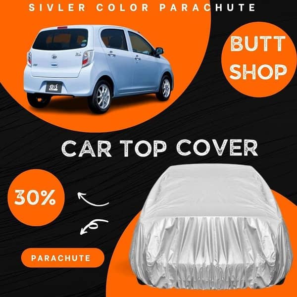 DAIHATSU MIRA Full Body Top Cover - All Weather Resistant with Parachute Fabric