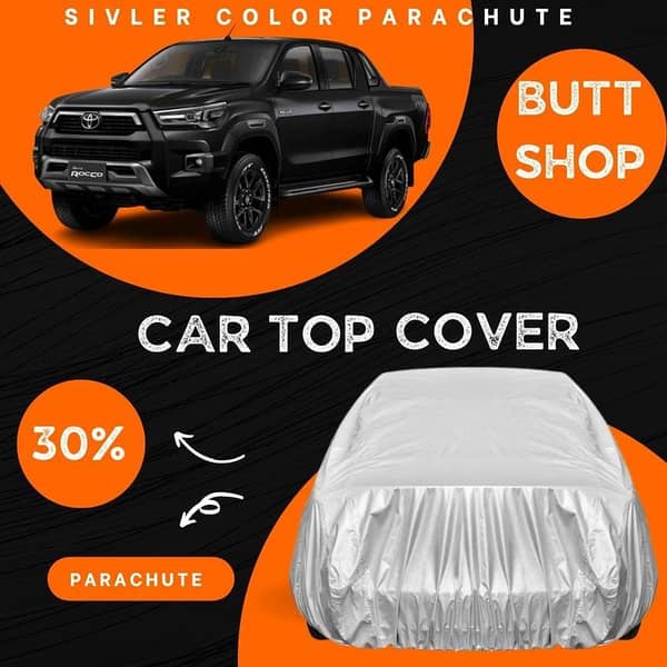 Toyota Revoo Full Body All-Weather Top Cover - Parachute Fabric