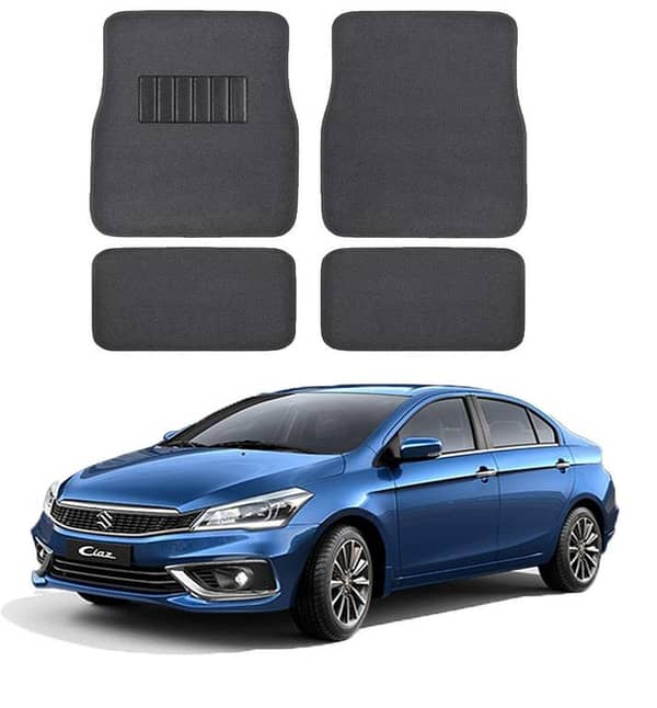 Grey Carpet Floor Mats for Suzuki Ciaz