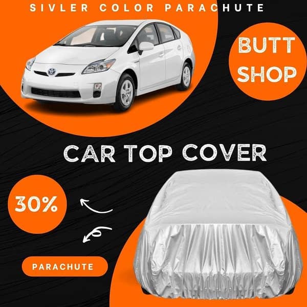 TOYOTA PRIUS Full Body Top Cover - All Weather Resistant Parachute Fabric