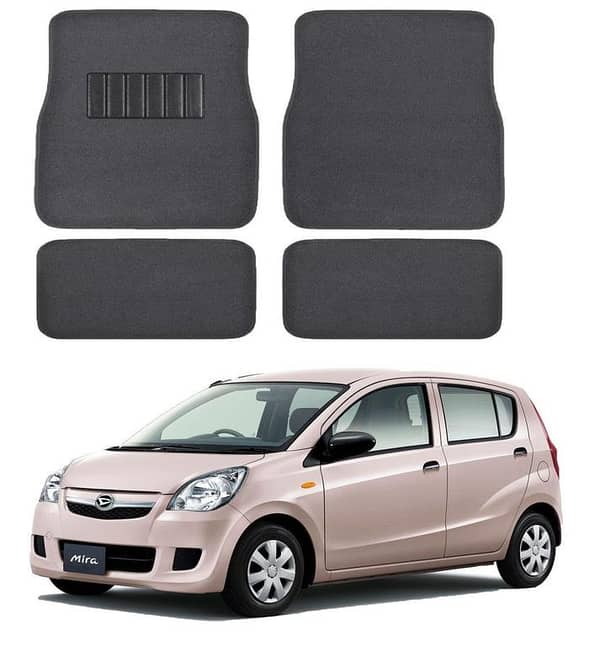 DAIHATSU MIRA Grey Carpet Floor Mats for All Weather Protection