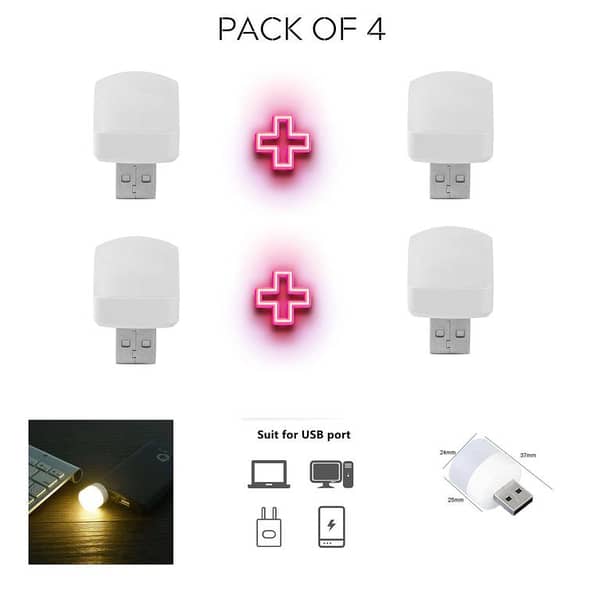 Portable USB LED Light Bulb Mini Lamp