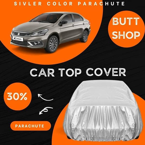 Full Body Weather-Resistant Cover for SUZUKI CIAZ, Made of Parachute Fabric