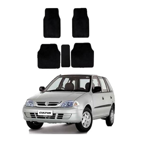 5-Piece Carpet Floor Mats for SUZUKI CULTUS - Durable Foot Mats