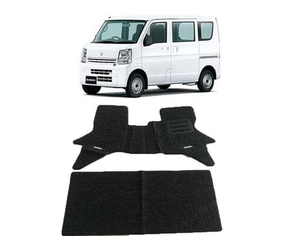 SUZUKI EVERY CARPET FLOOR MAT -BLACK