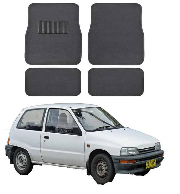 DAIHATSU CHARADE CAEPET FLOOR MATS -GREY
