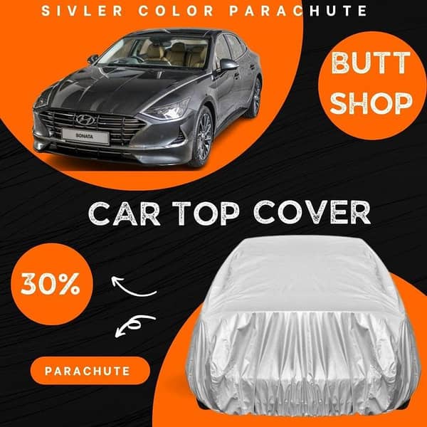 HYUNDAI SONATA Full Body Top Cover - All-Weather Resistant (Parachute Fabric)