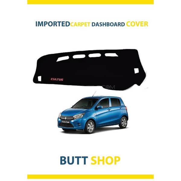 Imported Black Dashboard Cover for Suzuki New Cultus - 1 Piece