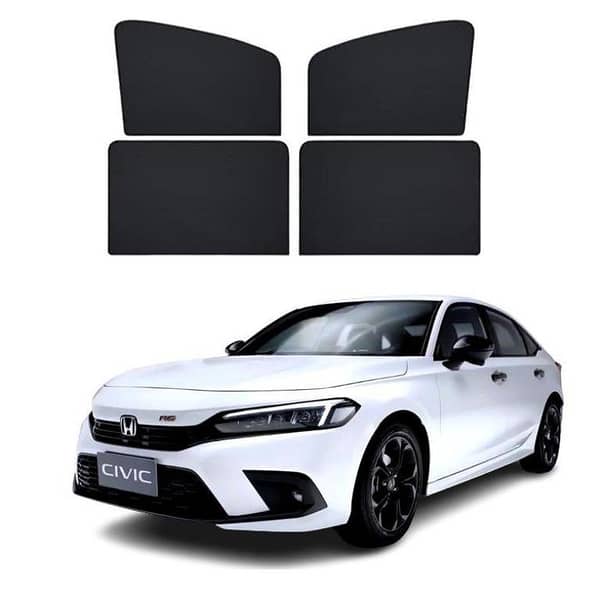 2022 HONDA CIVIC 4-Piece Black Window Shades