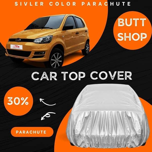 UNITED BRAVO TOP COVER , FULL BODY COVER , ALL WEAHTER RESISTANT (PARACHUTE)