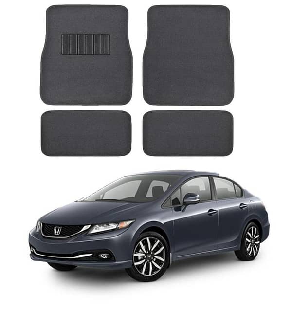 Grey Carpet Floor Mats for HONDA CIVIC