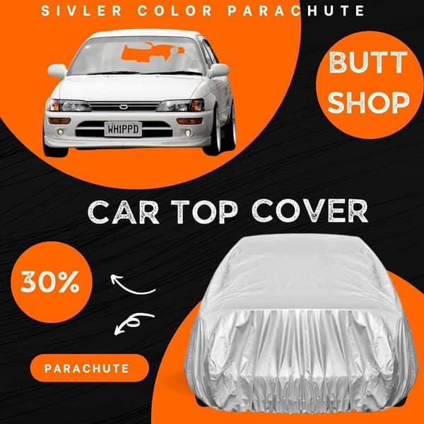 Full Body Cover for Toyota Indus Corolla - All Weather Resistant (Parachute)