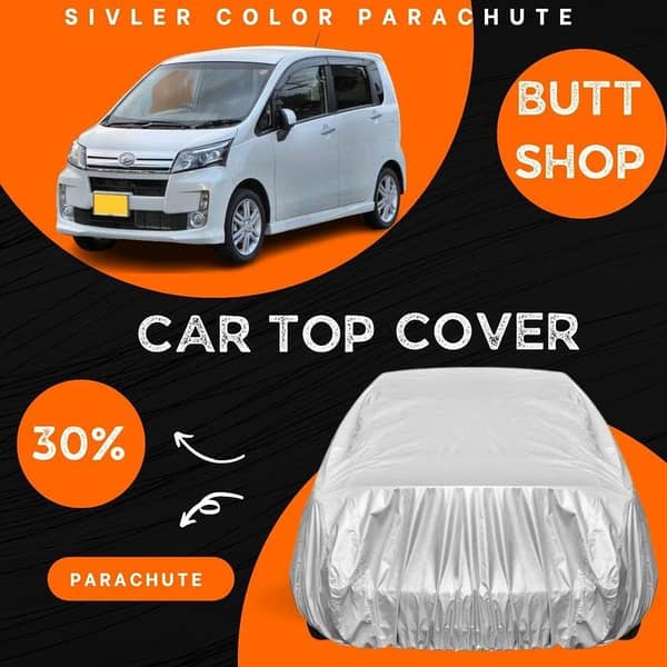 DAIHATSU MOVE TOP COVER , FULL BODY COVER , ALL WEAHTER RESISTANT (PARACHUTE)