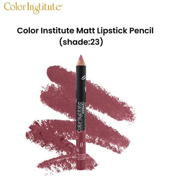 Color Institute Matte Lipstick Pencil in Shade 23 - Versatile Lip Color