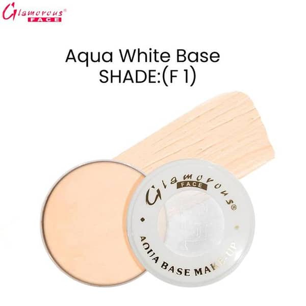 Glamorous Face Aqua White Base - F1 Shade