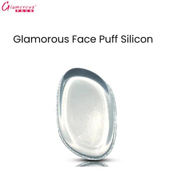Glamorous Silicone Face Puff for Flawless Makeup Application