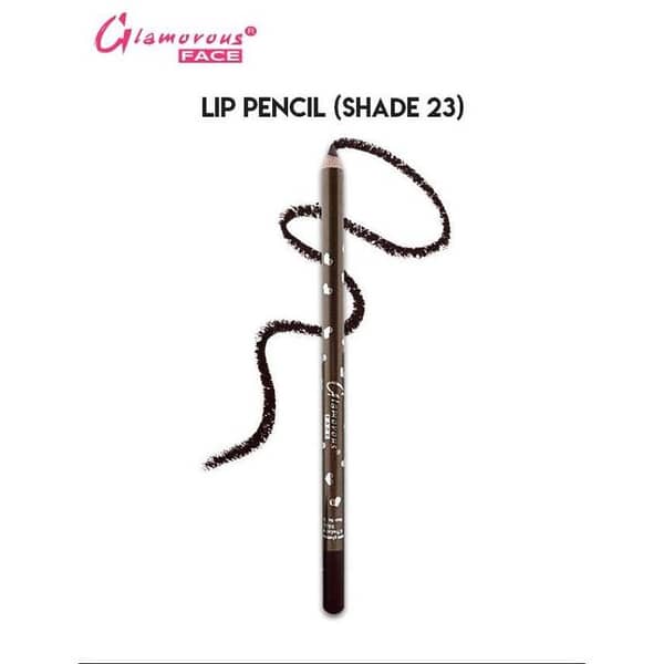 Glamorous Face Lip Pencil in Shade 23 for Defined and Long-Lasting Lip Color