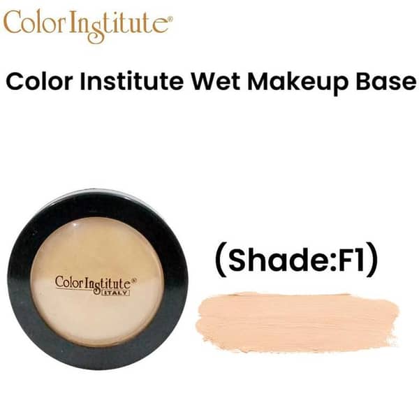 Color Institute Wet Makeup Base - Shade F1 for Hydrated Skin