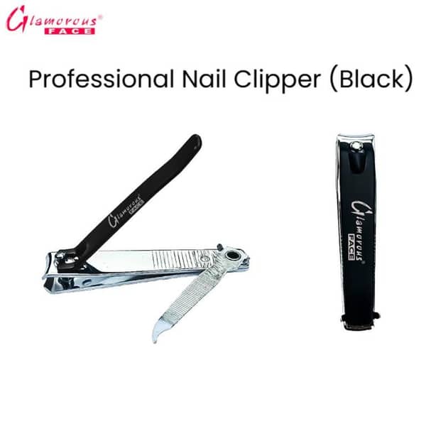 Glamorous Face Professional Black Nail Clipper
