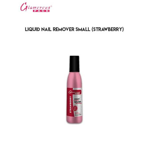 Glamorous Face Expert Touch Strawberry Liquid Nail Polish Remover 75ml