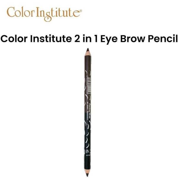 Color Institute 2-in-1 Eyebrow Pencil with Spoolie for Shaping and Blending