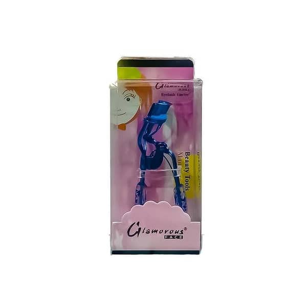 Glamorous Face Professional Eyelash Curler in Blue - Achieve Effortlessly Curled Lashes