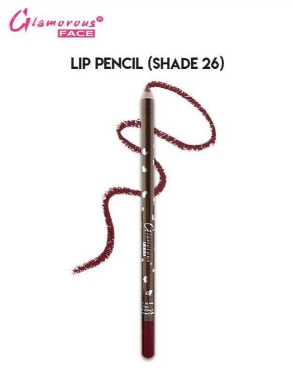 Glamorous Face Lip Pencil Shade 26 for Precise Lip Contouring and Long-Lasting Color
