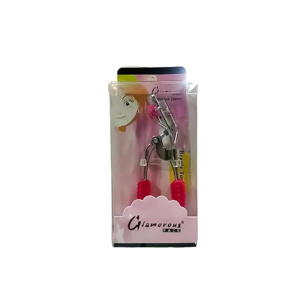 Glamorous Face Pink Professional Eyelash Curler for Effortlessly Curled Lashes