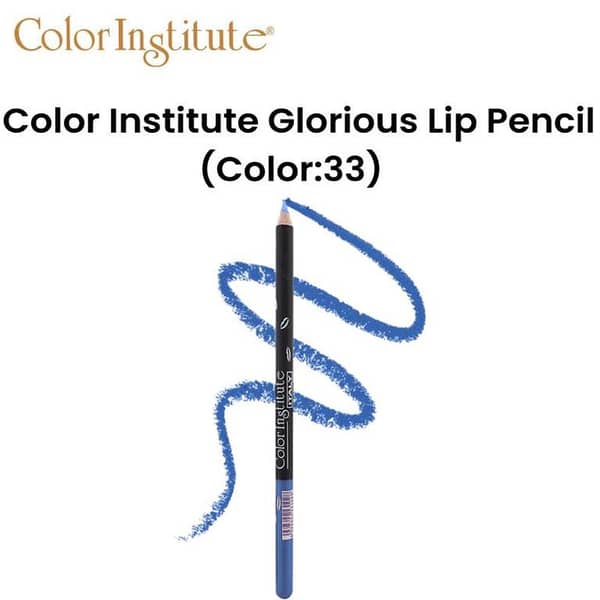 Color Institute Glorious Lip Pencil in Shade 33 for Precise Lip Application