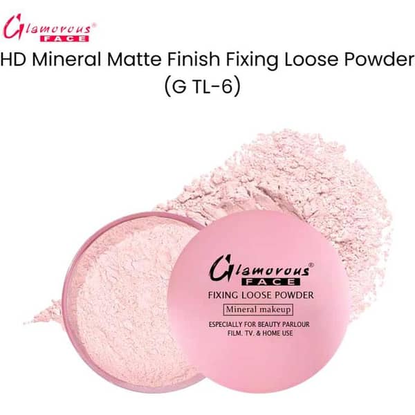 Glamorous Face HD Mineral Matte Finish Fixing Loose Powder (G TL-6)