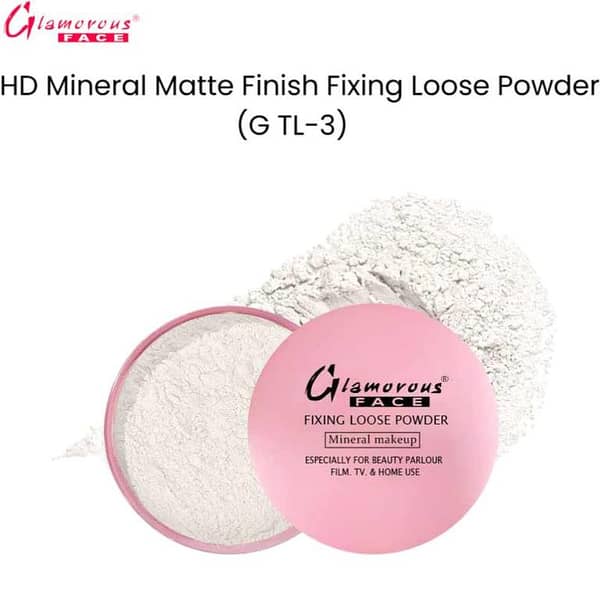 Glamorous Face HD Mineral Matte Finish Fixing Loose Powder (G TL-3)