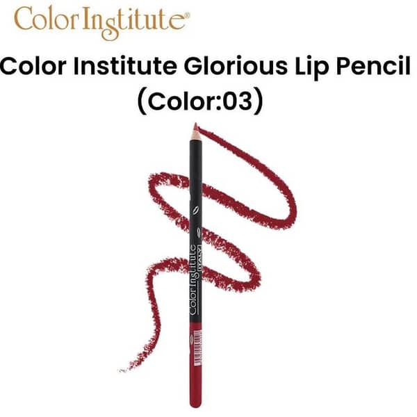 Color Institute Glorious Lip Pencil in Shade 03 for Precise Lip Application