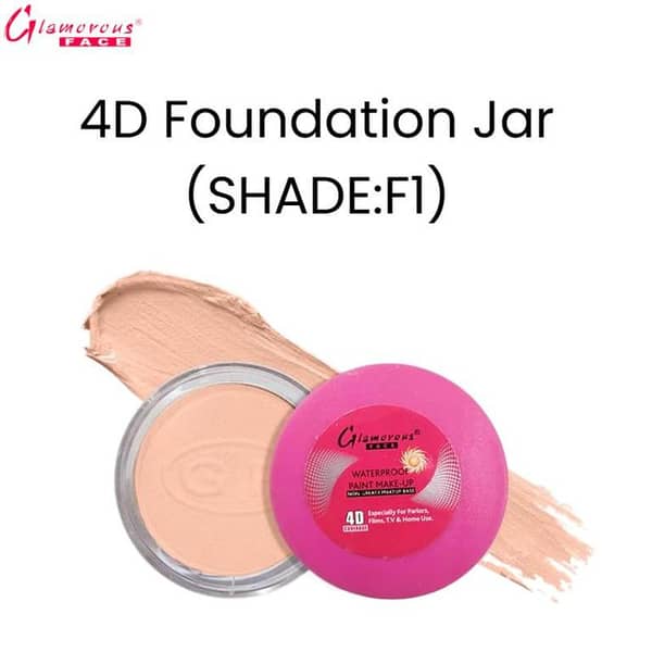 Glamorous Face 4D Foundation in Jar (Shade F1)