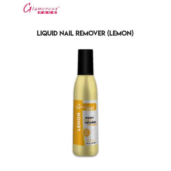 GLAMOROUS FACE Expert Touch Liquid Nail Polish Remover 150ml - Lemon