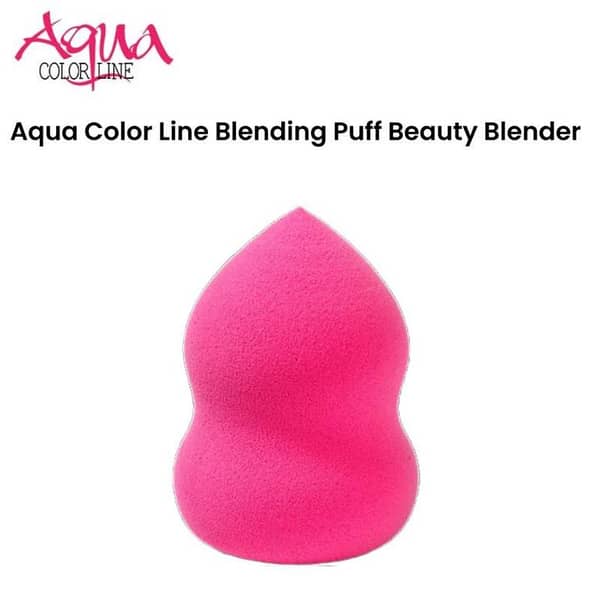 Aqua Color Line Blending Puff Beauty Blender
