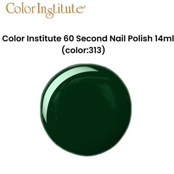 Color Institute Nail Polish 60 Seconds Drying Time - 14ml, Shade 313