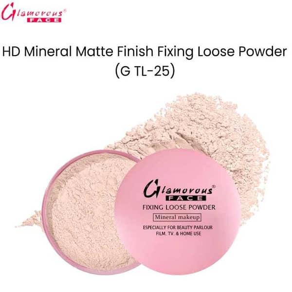 Glamorous Face HD Mineral Matte Finish Fixing Loose Powder (G TL-25)